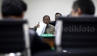 Pemeriksaan terhadap saksi baru dilakukan kepada Wardasari perihal dana operasional menteri (DOM).