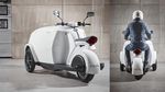 Skuter Unik dengan Bagasi Sebesar Mobil Mercy