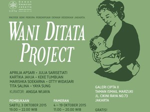 8 Perempuan Seniman Gelar Pameran Wani Ditata Project