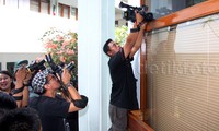 Sebelumnya sidang mendengarkan kesaksian Amel Alvi ini digelar tertutup. Lamhot Aritonang/detikFoto.