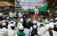 Acara ini digelar di Lubang Buaya, Jakarta Timur.