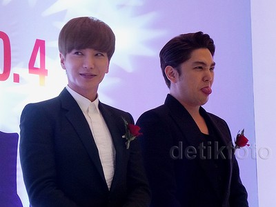 Leeteuk dan Kangin SuJu Bikin Heboh Korea Festival Jakarta