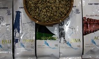 Beragam kopi Indonesia dari berbagai daerah.