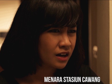 Anisa Rahma Merinding Baca Skrip Menara Stasiun Cawang