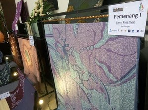 Indahnya Pesona Teluk Tomini di Kain Batik, Ini Penampakannya