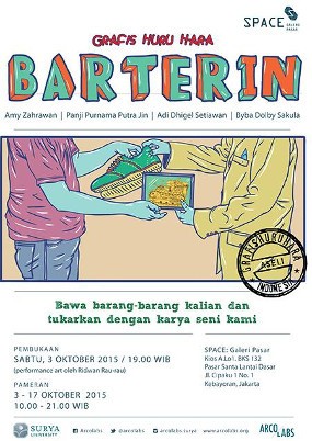 Barterin, Pameran Tukar Barang dengan Karya Seni