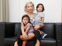 Kenji kini masih berusia satu setengah tahun. Sementara kakaknya, Kiyomi sudah tiga tahun.