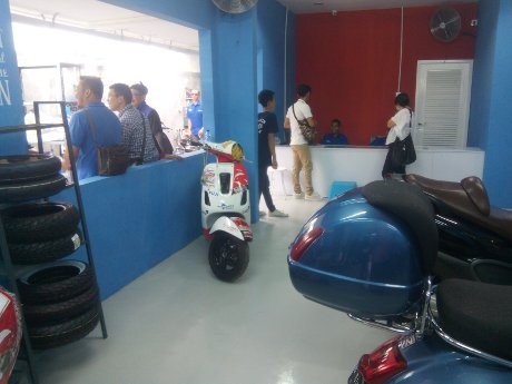 Paduan Bengkel dan Kafe yang Hommy di Casa da Vespa