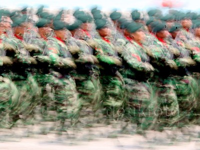 Melihat Persiapan HUT ke-70 TNI