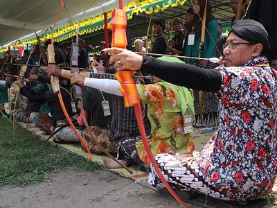 Lomba Panahan Tradisional Gaya Mataraman
