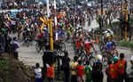 Adu Sprint 10 Km Terakhir di Etape 1 Tour de Singkarak
