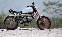 Nama Jaran Kore diambil karena sesuai dengan tampilan motornya yang diibaratkan sebagai kuda liar yang sulit untuk ditaklukan. Ist/Retro Classic Cycles.