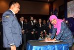 Mensos Lantik Pengurus Karang Taruna 2015-2020