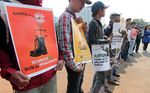 Istana Kembali Disambangi Pendemo