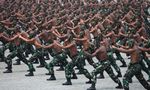 Aksi Beladiri Tangan Kosong  Prajurit TNI AD