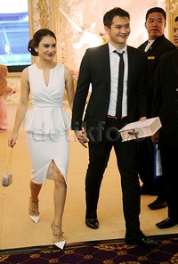     Irish Bella dan Rezky Aditya. Pool/Ismail/detikFoto.