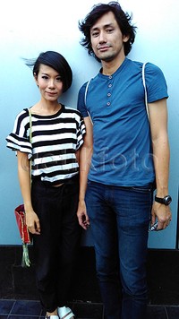Revaldo dan Indah Puspitasari, kekasihnya yang setia. Desi Puspasari/detikHOT.