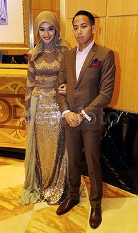 Poppy Bunga dan Muhammad Fattah Riphat. Pool/Ismail/detikFoto.