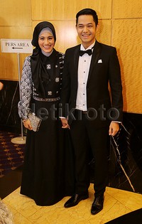 Mereka terlihat sumringah. Pool/Ismail/detikFoto.