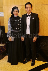 Alyssa dan Dude saat ditemui di Hotel Mulia, Senayan, Jakpus pada akhir pekan lalu. Pool/Ismail/detikFoto.