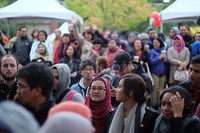 Pesona Ariel mampu menghipnotis sekitar 2.000 orang yang hadir dari kawasan Washington DC dan sekitarnya.