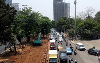 Jalan Casablanca dilebarkan.