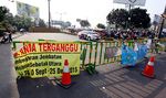 Sejumlah Ruas Jalan di Bekasi Ditutup