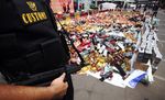 Ribuan Botol Miras dan Rokok Illegal Dimusnahkan