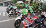 Ojek Online Masih Kuasai Trotoar