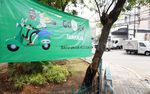 Ojek Online Masih Kuasai Trotoar