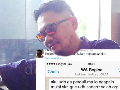 Ke Mana-mana Naik Taksi, Farhat Kini Juga Dicampakkan Regina