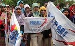 Ibu Hamil Demo Istana