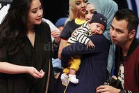 Putra Nagita dan Raffi itu langsung menjadi sorotan. Pool/Gus Mun/detikFoto.