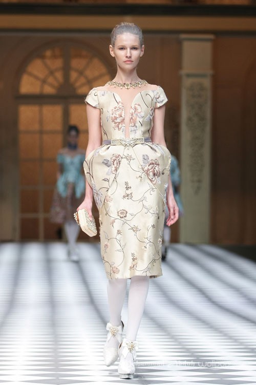 Sebastian Gunawan A Ladys Portrait Sebastian Red & Sebastian Sposa at The Ritz Calton. Pasific Place. Jakarta. [Foto: Mohammad Abduh/Wolipop]