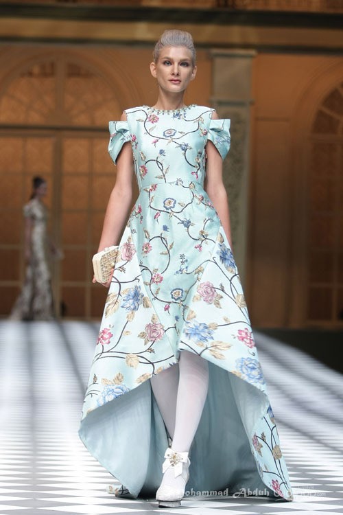 Sebastian Gunawan A Ladys Portrait Sebastian Red & Sebastian Sposa at The Ritz Calton. Pasific Place. Jakarta. [Foto: Mohammad Abduh/Wolipop]