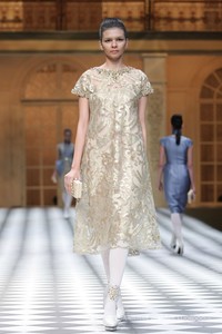 Sebastian Gunawan A Ladys Portrait Sebastian Red & Sebastian Sposa at The Ritz Calton. Pasific Place. Jakarta. [Foto: Mohammad Abduh/Wolipop]