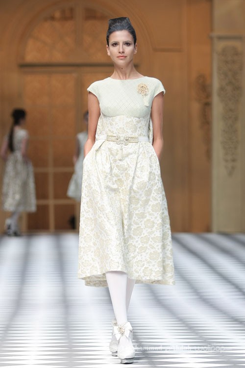 Sebastian Gunawan A Ladys Portrait Sebastian Red & Sebastian Sposa at The Ritz Calton. Pasific Place. Jakarta. [Foto: Mohammad Abduh/Wolipop]