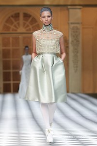 Sebastian Gunawan A Ladys Portrait Sebastian Red & Sebastian Sposa at The Ritz Calton. Pasific Place. Jakarta. [Foto: Mohammad Abduh/Wolipop]