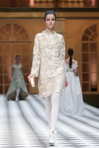 Sebastian Gunawan A Ladys Portrait Sebastian Red & Sebastian Sposa at The Ritz Calton. Pasific Place. Jakarta. [Foto: Mohammad Abduh/Wolipop]