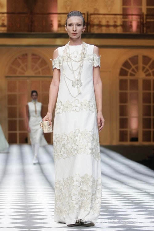 Sebastian Gunawan A Ladys Portrait Sebastian Red & Sebastian Sposa at The Ritz Calton. Pasific Place. Jakarta. [Foto: Mohammad Abduh/Wolipop]