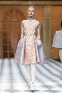 Sebastian Gunawan A Ladys Portrait Sebastian Red & Sebastian Sposa at The Ritz Calton. Pasific Place. Jakarta. [Foto: Mohammad Abduh/Wolipop]