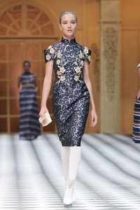 Sebastian Gunawan A Ladys Portrait Sebastian Red & Sebastian Sposa at The Ritz Calton. Pasific Place. Jakarta. [Foto: Mohammad Abduh/Wolipop]