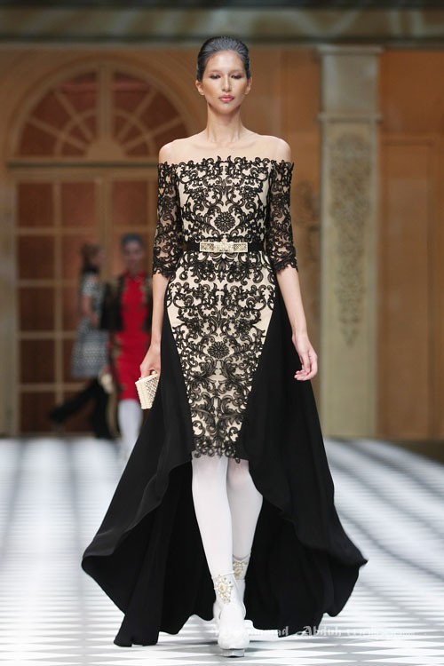 Sebastian Gunawan A Ladys Portrait Sebastian Red & Sebastian Sposa at The Ritz Calton. Pasific Place. Jakarta. [Foto: Mohammad Abduh/Wolipop]