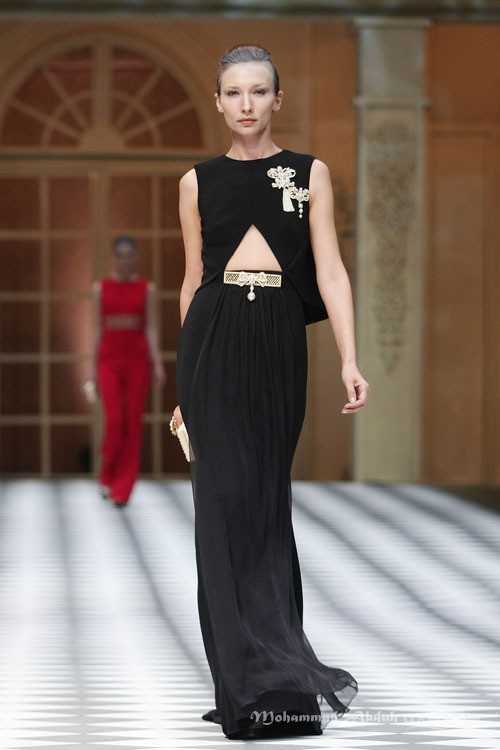 Sebastian Gunawan A Ladys Portrait Sebastian Red & Sebastian Sposa at The Ritz Calton. Pasific Place. Jakarta. [Foto: Mohammad Abduh/Wolipop]