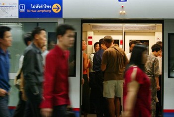 MRT di Bangkok sudah beroperasi sejak sekitar sepuluh tahun lampau. (istimewa/detikcom/gettyimages)