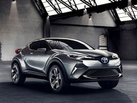Selain 3 mobil konsep tadi, Toyota juga akan memamerkan crossover C-HR. C-HR merupakan jawaban Toyota atas permintaan segmen SUV yang terus meningkat. (Istimewa-Toyota)