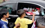Jokowi Tinjau Peternakan Sapi di Padang Mengatas