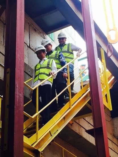 Ditemani Ahok, Jokowi Pantau Bor Raksasa MRT