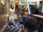 Behind the Scenes Pemotretan Rinni Wulandari di Malaysia