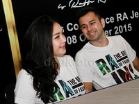 Raffi dan Nagita saat ditemui di Egome, Jalan Gunawarman, Jakarta Selatan, Kamis (8/10/2015). Pool/Gus Mun/detikFoto.